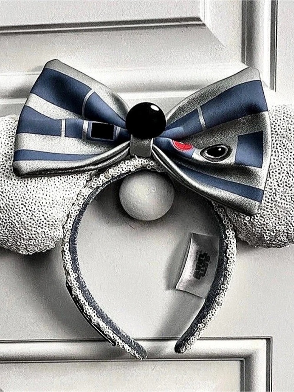 RARE Disney Parks Loungefly Star Wars R2-D2 Sequin Minnie Ears NWOT